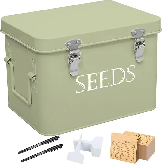 Metal Seed Storage Box